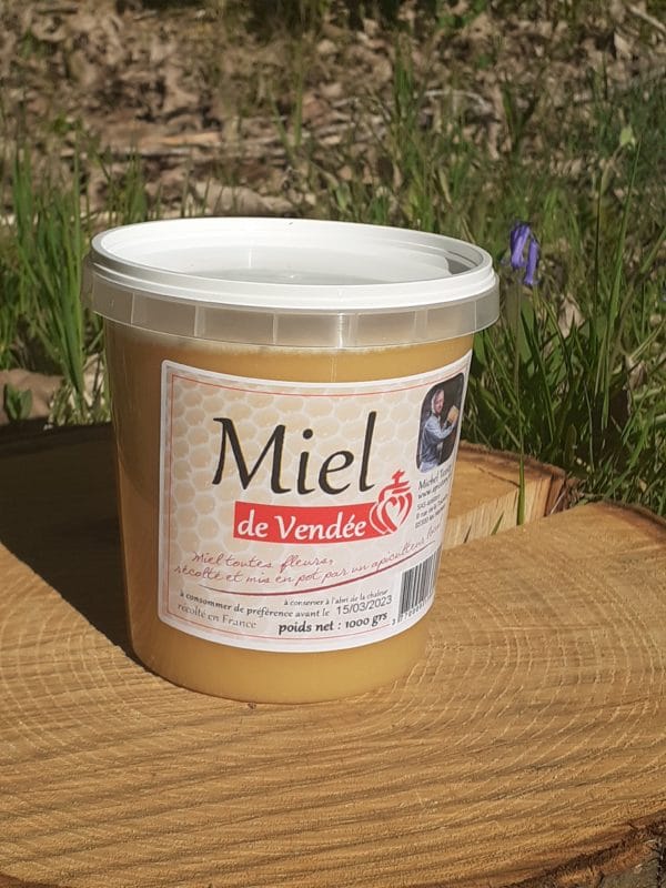 miel de Vendée, toutes fleurs 1000g